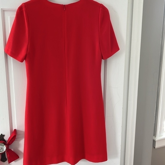 Jane Atelier (formerly goat) red wool shift dress - Picture 6 of 6